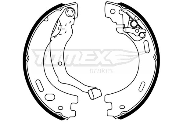 TOMEX BRAKES Комплект тормозных колодок TX 22-63